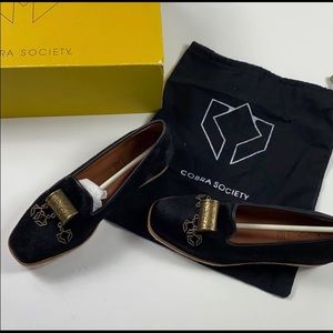 Black calf hair espadrilles